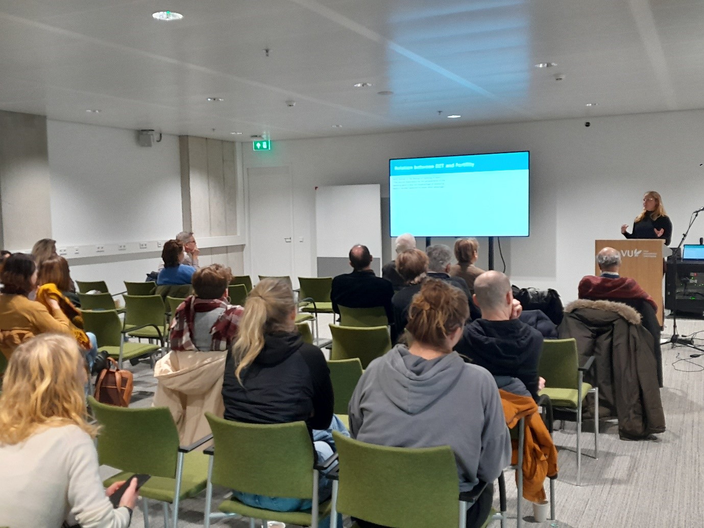 First AR&D lunch talk of 2025 at the VU Research Building