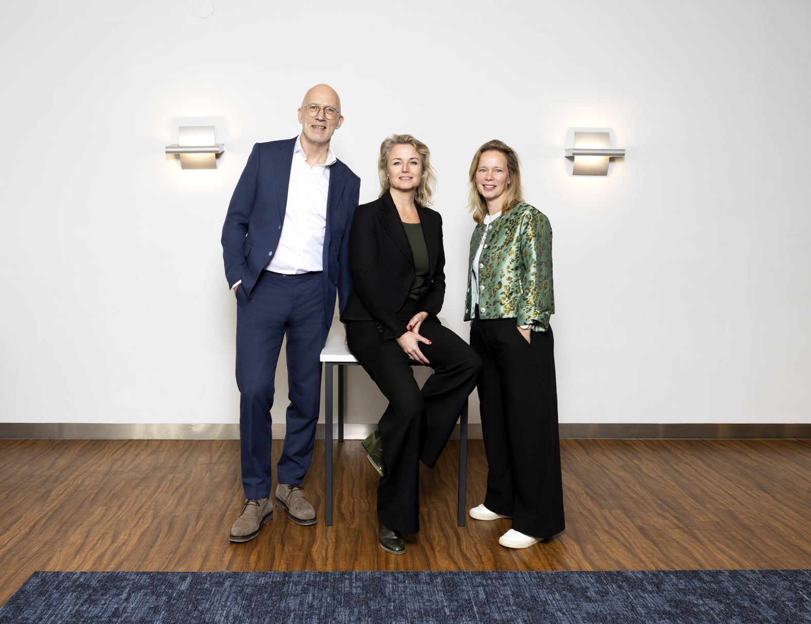 Keynote speakers (from left to right): Marcel Zuijderland, Dr. Anja Schreijer, Dr. Susanne de Rooij. Photo credits: Martijn Gijsbertsen.