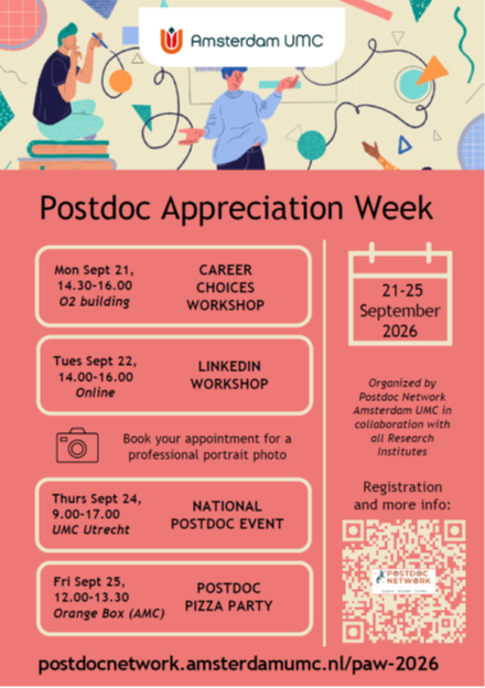 Poster Postdoc Appreciation Week 2026