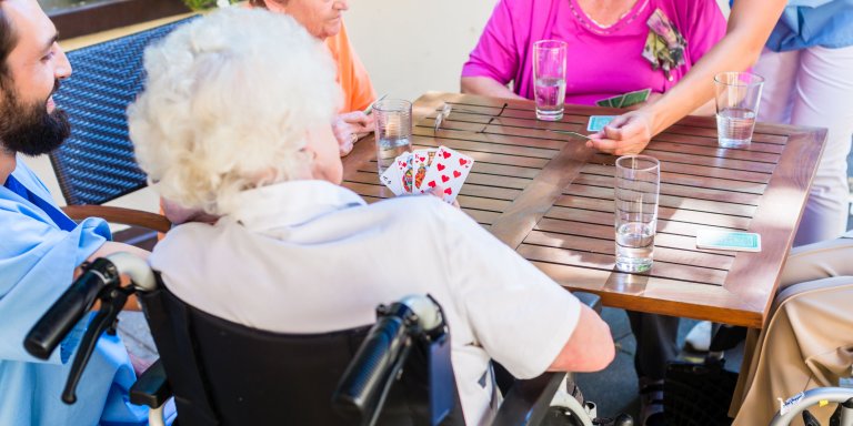 Social activities can prevent cognitive decline in care facility residents
