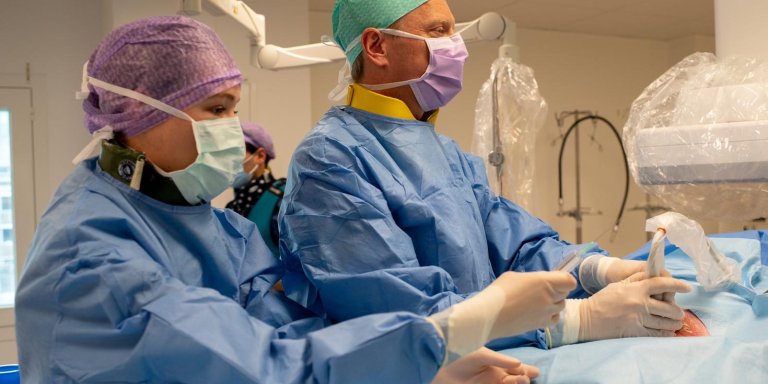 Burning away liver metastases in patients with colorectal cancer offers faster recovery and fewer complications