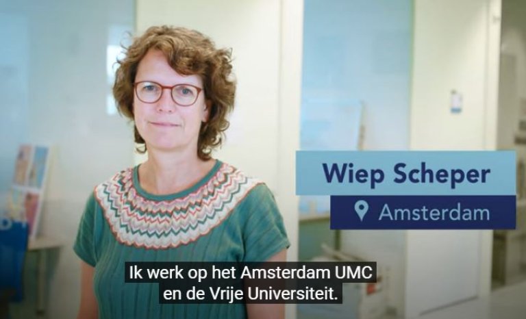 Onderzoek naar dementie: Wiep Scheper van Amsterdam UMC & VU Amsterdam)