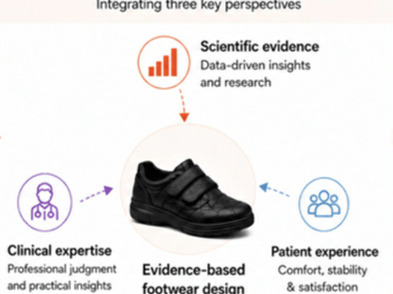 State-of-the-art design of custom-made footwear for individuals at high risk of diabetes-related foot ulceration.