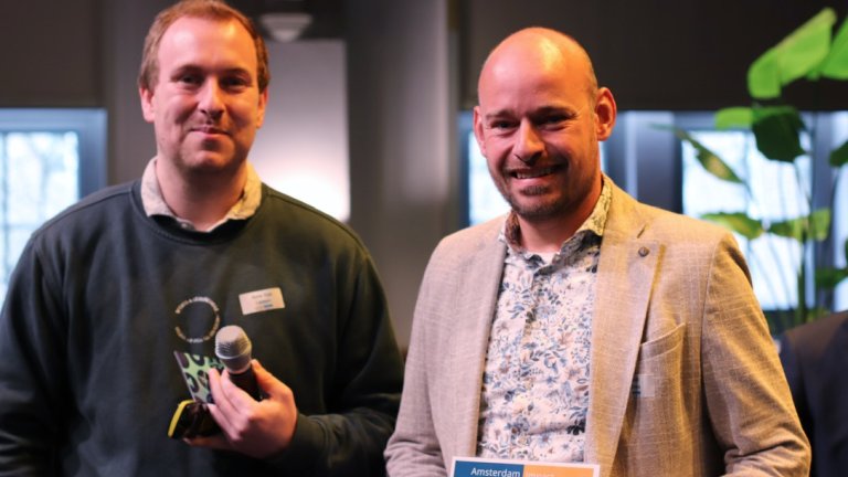 Aske Gye Larsen (left) and Dani&euml;l Strijbos