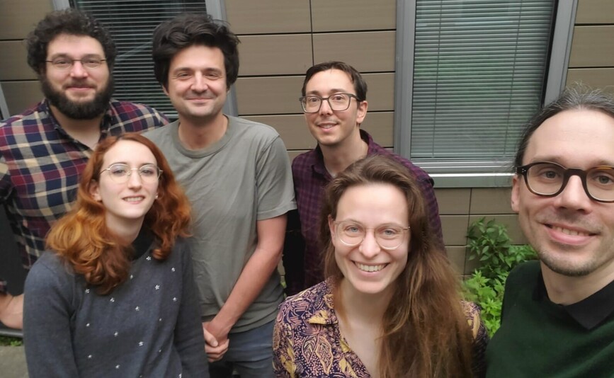 Susi Rauh visits NMR lab in Paris