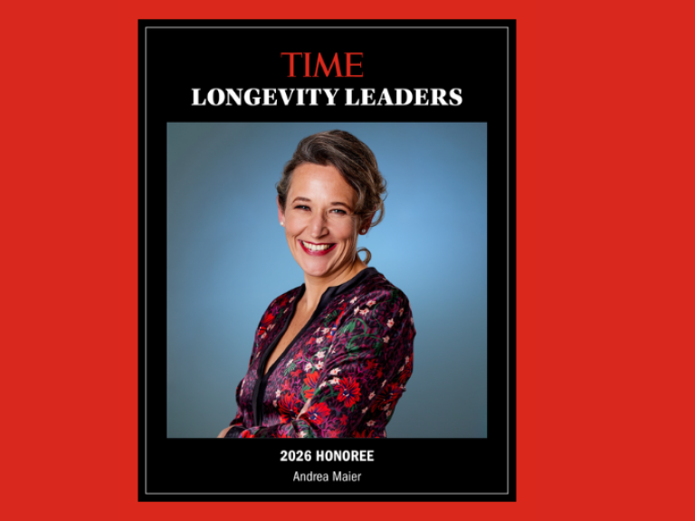 AMS researcher Prof. Andrea B. Maier named one of TIME&rsquo;s Longevity Leaders