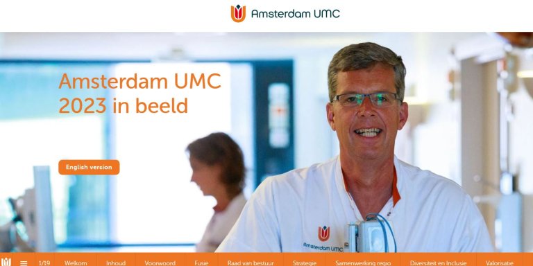 Amsterdam UMC in beeld, het jaar 2023 in vogelvlucht