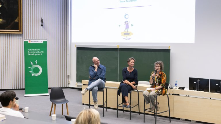 Photo credits: Martijn Gijsbertsen. From left to right: Arne Popma, Tessa Roseboom, and Karen Kruijthof