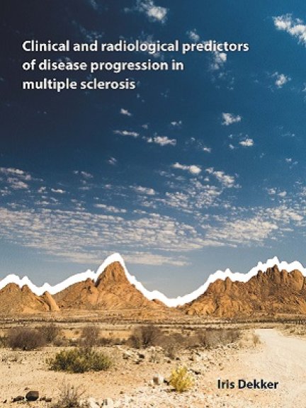 Thesis cover Iris Dekker