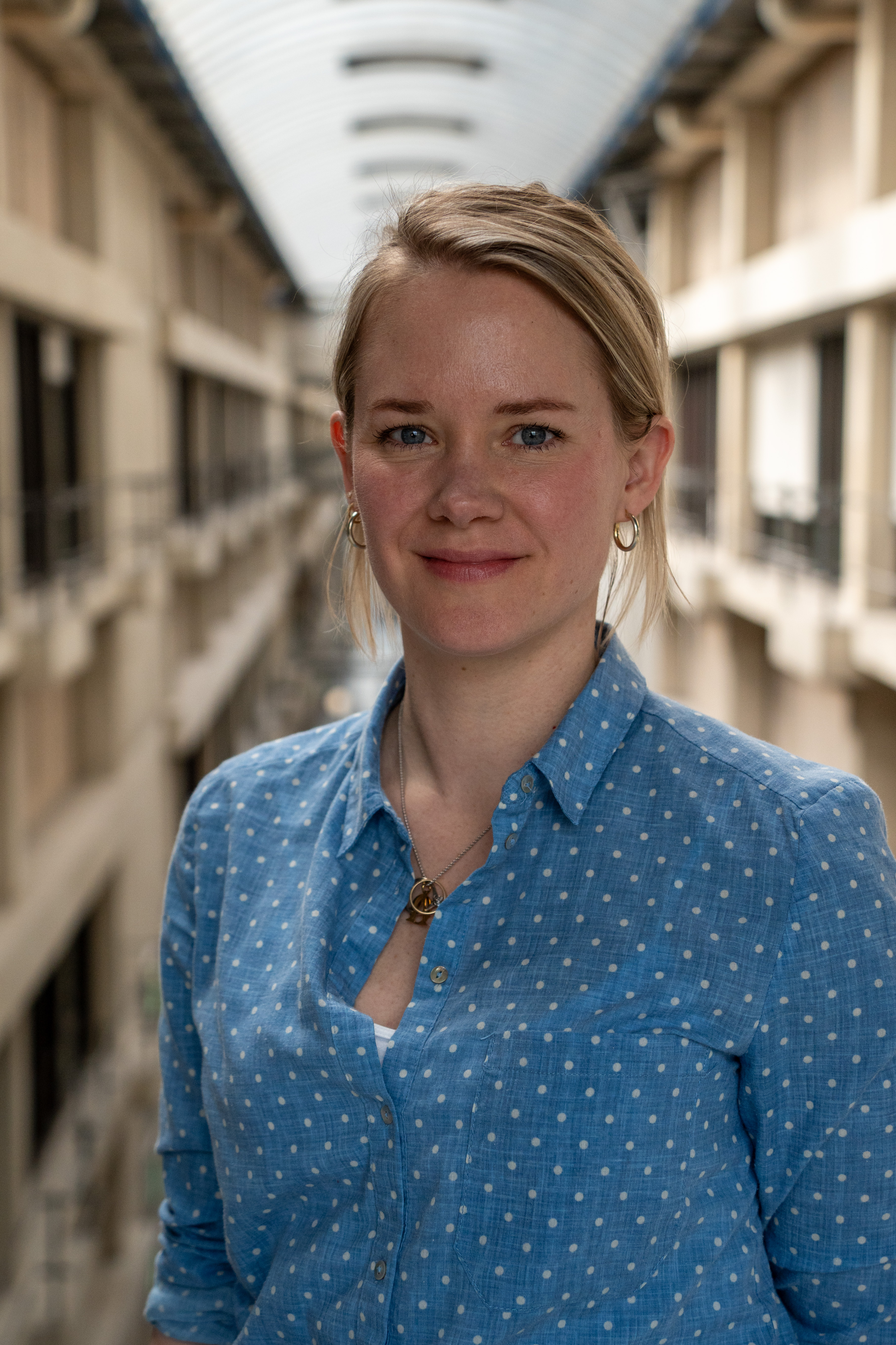 Young AGEM board member Anne van der Spek